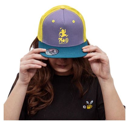 Casquette BV SPORT Trucker ''DBDB'' Violet