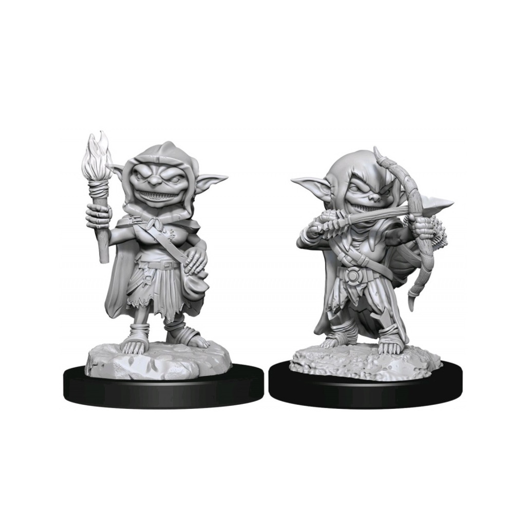 Pathfinder Deep Cus Unpainted Miniatures: Goblin Rogue Female