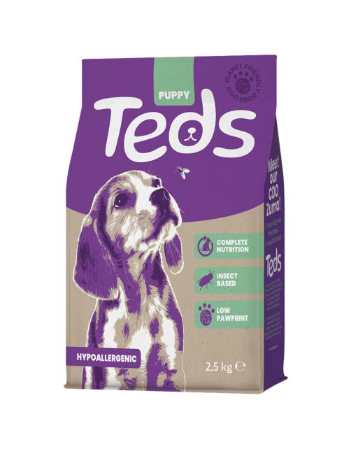 Teds Puppy & Growing Insect Hypoallergeen Insecten - Hondenvoer
