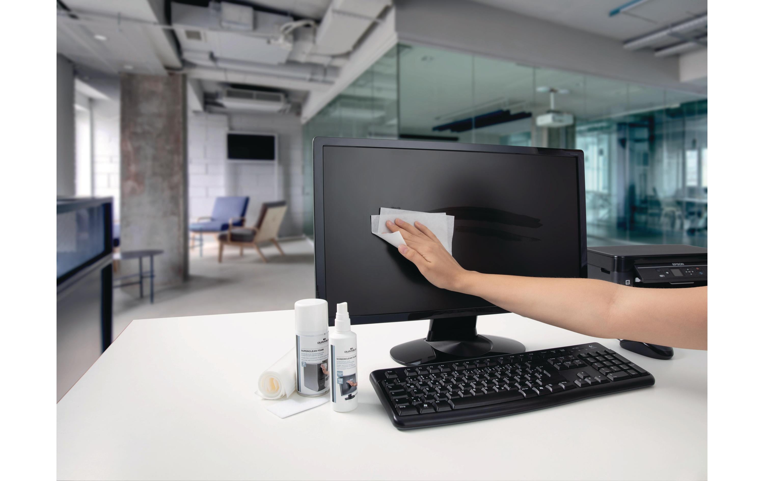 Reinigungsspray und Tuch PC Cleaning Kit 1 StückSuperclean und Screenclean