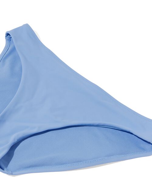 bas de bikini femme taille mi-haute bleu clair