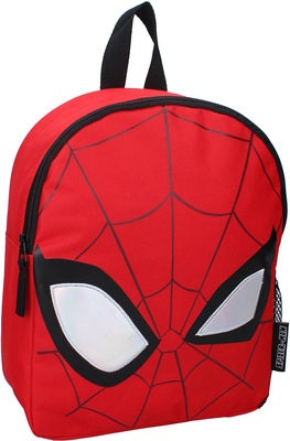 Marvel Spider-Man Ryggsekk Fluffy Friends 9L, Rød