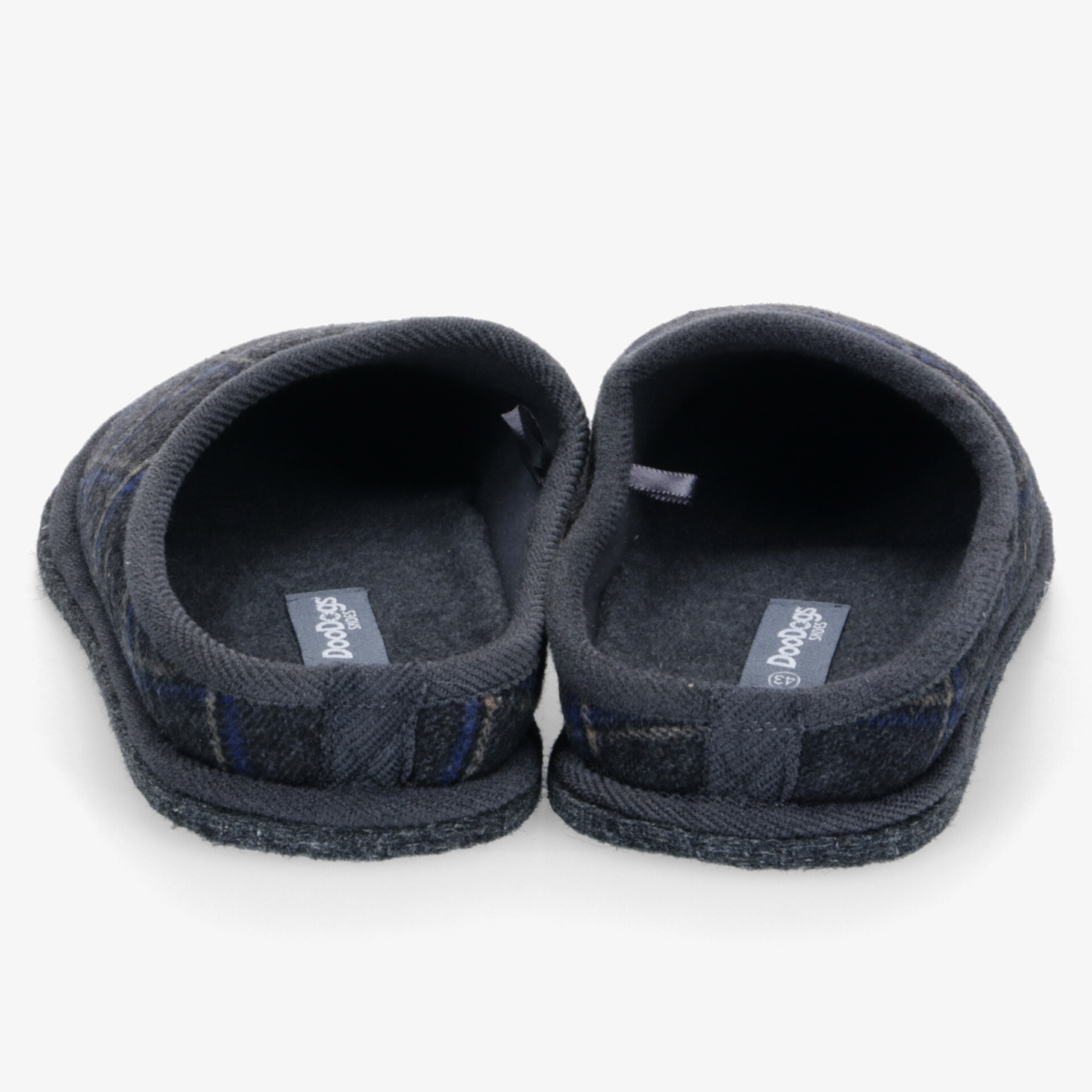 DooDogs Unisex Pantoletten grau