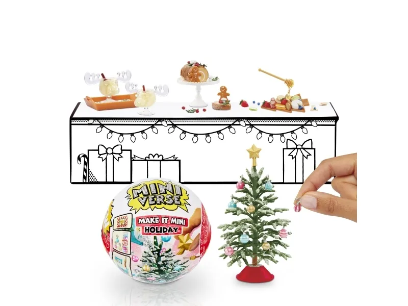 Miniverse - Make It Mini Diner: Holiday Licensed WB Movie PDQ