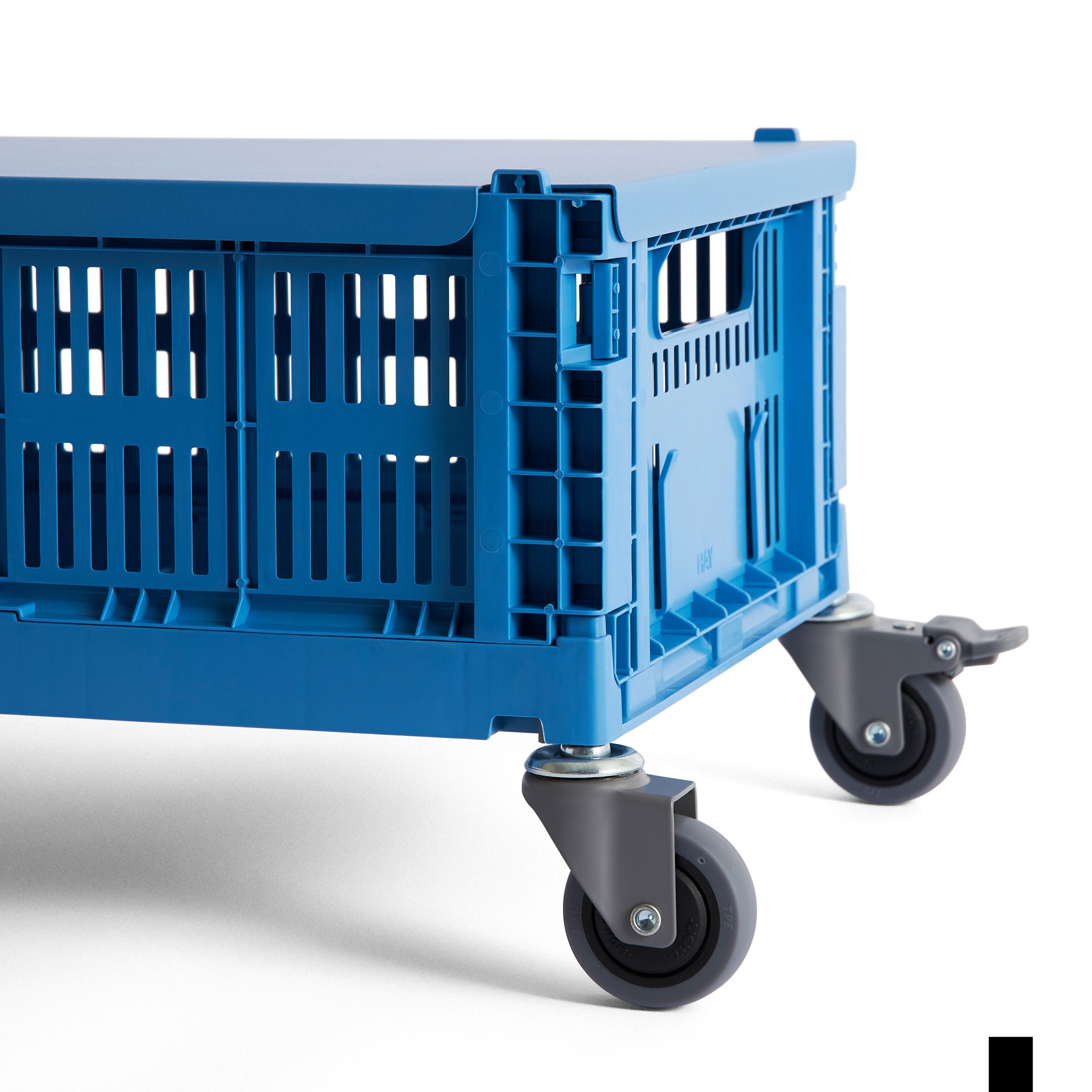HAY Colour Crates Krat Wielen - Set van 4 - M