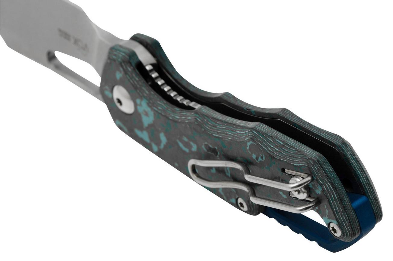 MKM Isonzo FX03-2CA Cleaver Stonewashed, Arctic Storm Carbon Fiber zakmes, Jesper Voxnaes design