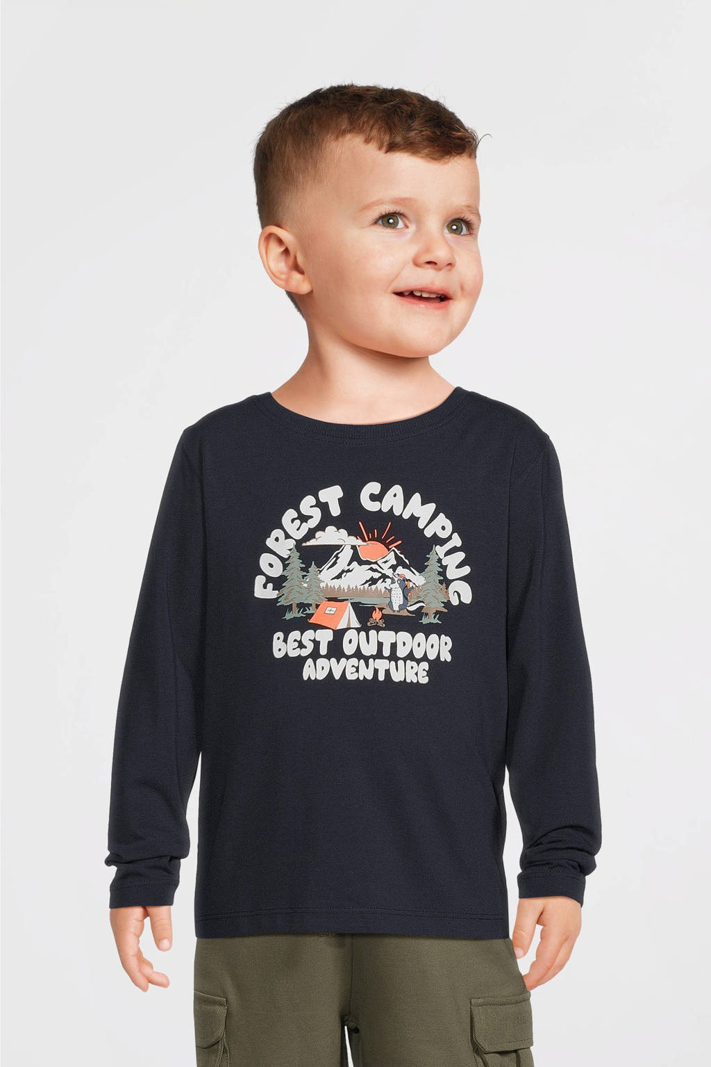 NAME IT longsleeve NKMVUX met printopdruk