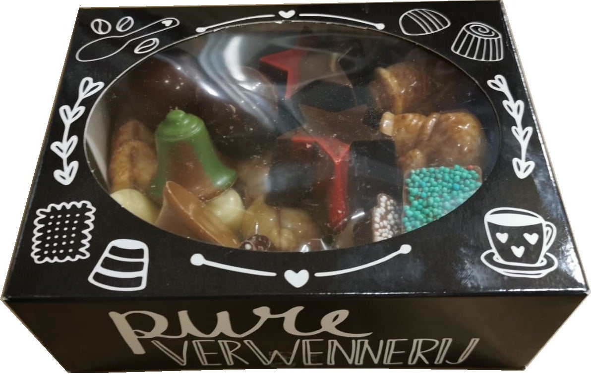 Chocolade bonbons kerst mix 250 gr