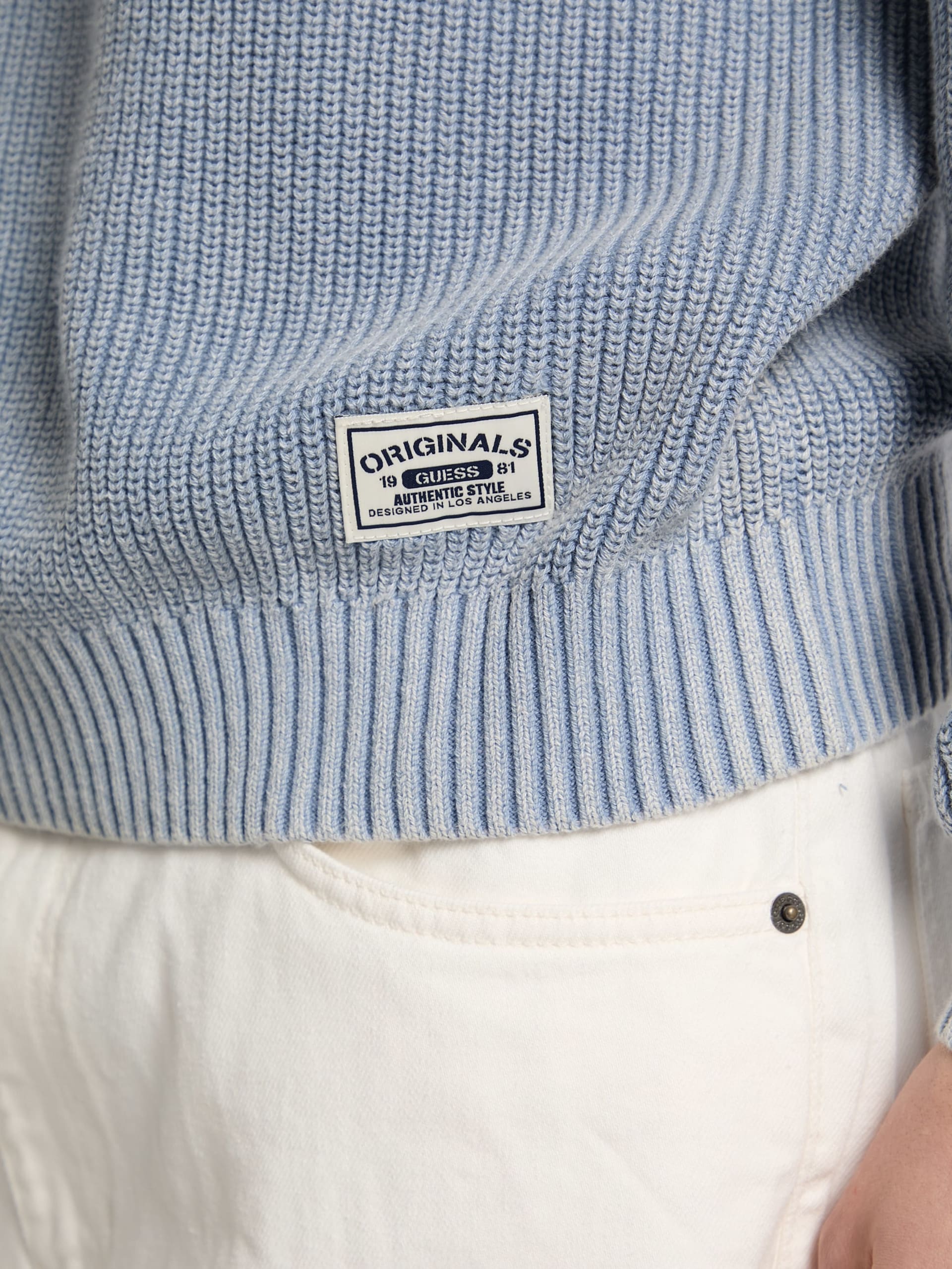 Suéter de gola redonda ecológico GUESS Originals