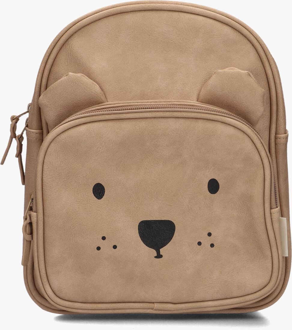 KIDZROOM beige kidzroom rugtas beary excited