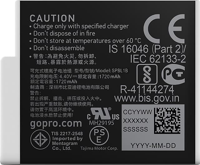 GoPro Enduro genopladeligt batteri (2-pak)
