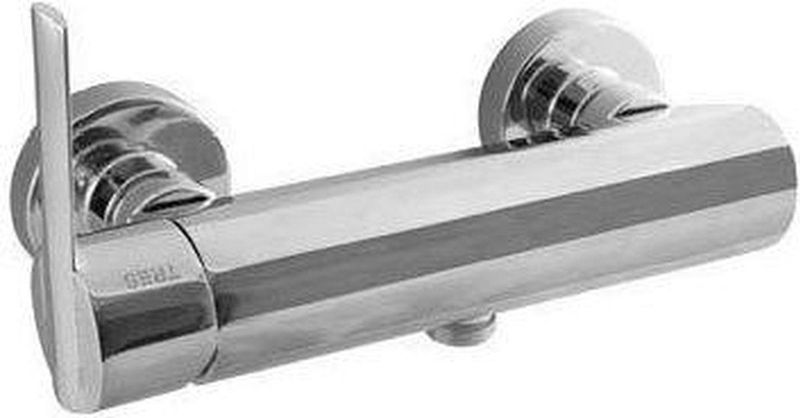 Tres - Lex - Douchekraan - Chroom - Messing - Thermostatisch