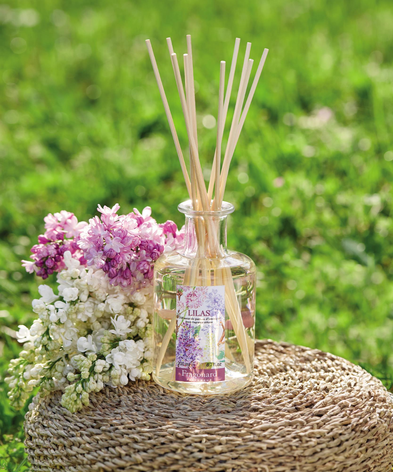 Lilas  Diffuseur + 10 bâtonnets - 200ml