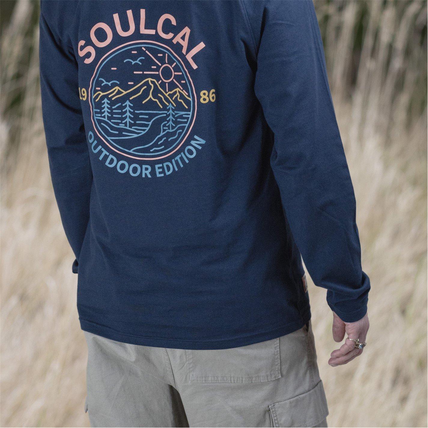 SoulCal Raglan Long Sleeve Tee