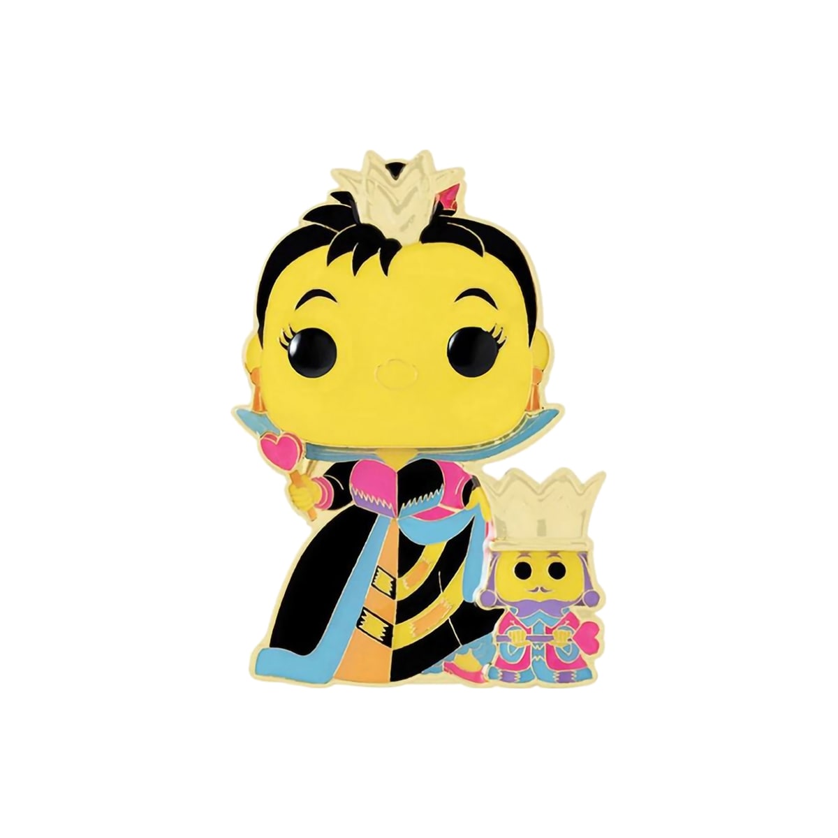 Funko Pin Badge Disney Alice Queen