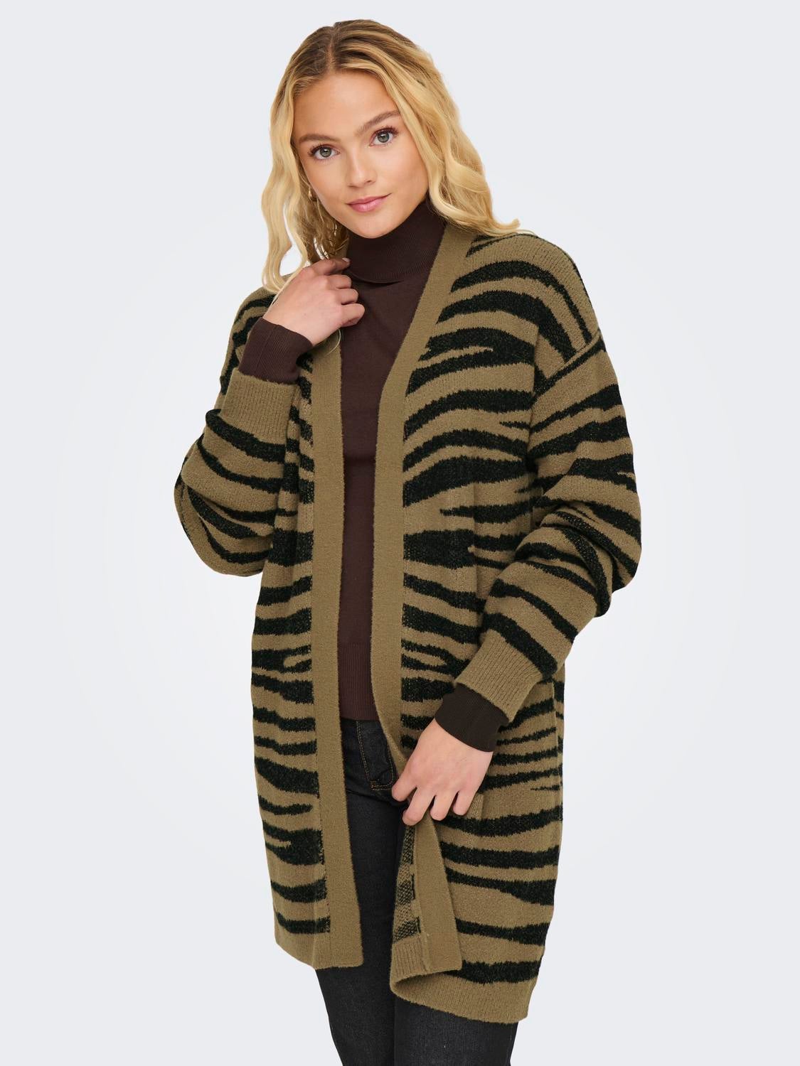 JDYLORRAINE Strickjacke Malt Ball