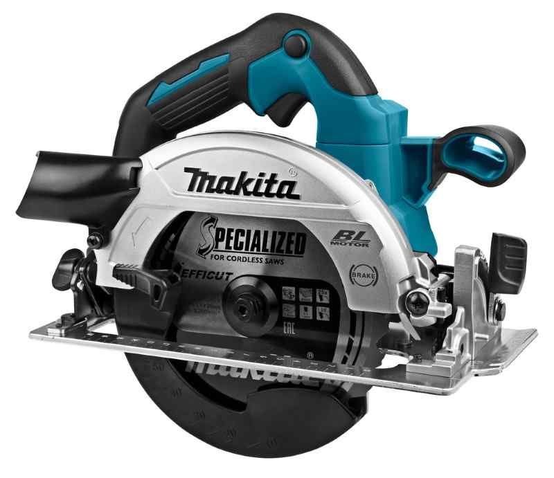Makita DHS660RTJ 18 V Cirkelzaag 165 mm 5,0 ah accu (2 st), snellader, in mbox