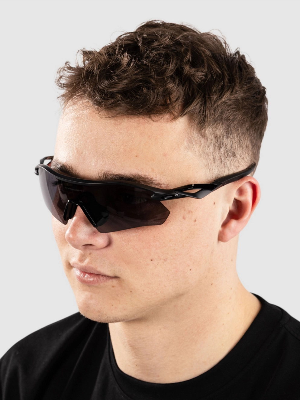 Oakley Radar Plate Matte Black Sunglasses prizm grey