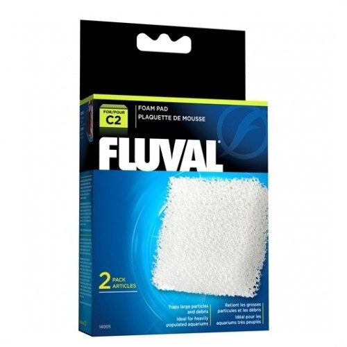 Esponja Fluval C Foamex C2, 2 unidades