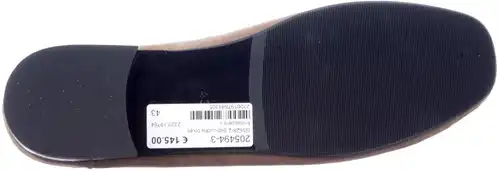 G5628-2 Babouche bruin - maat 45 instapper bruin - maat 45 Calandschoen