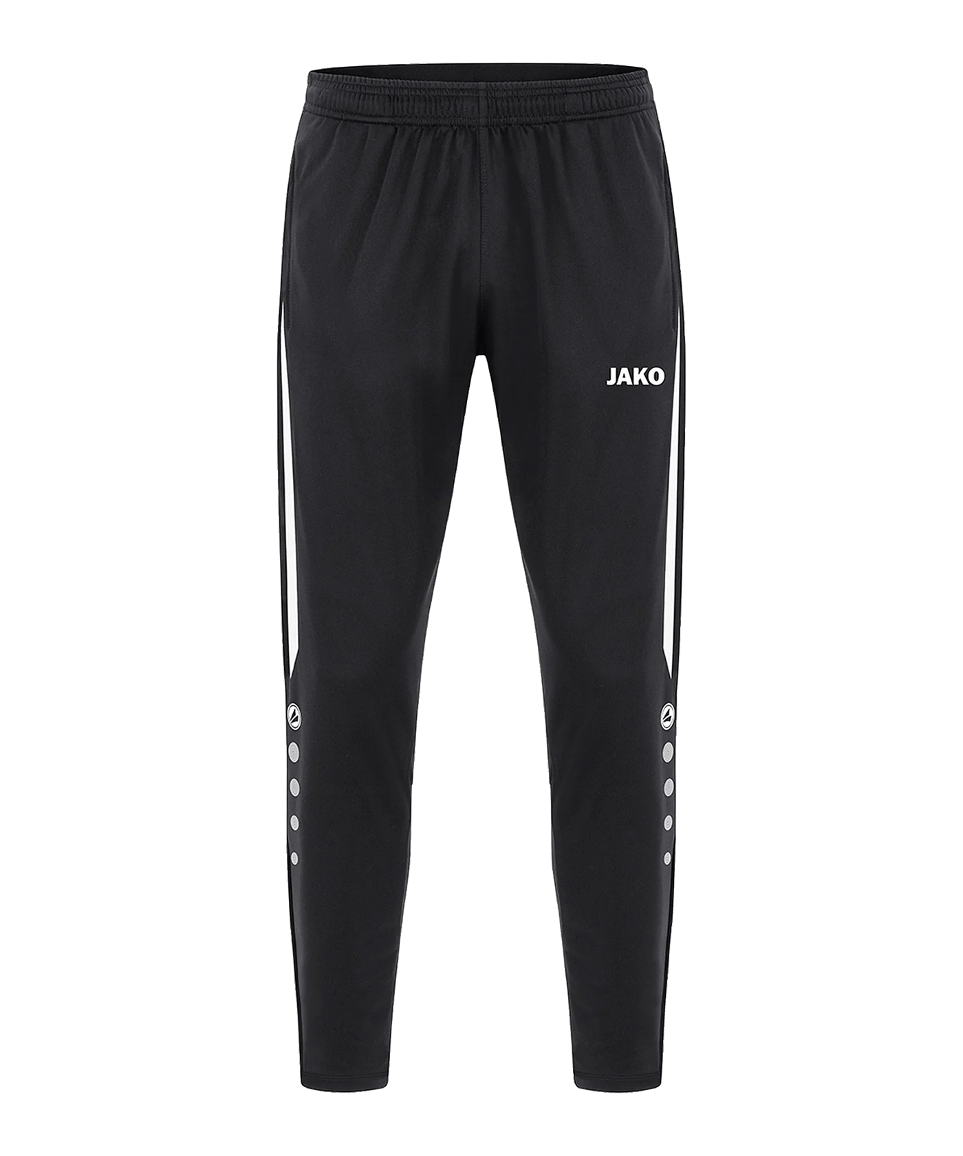 JAKO Power Polyesterhose Damen Schwarz Weiss F802