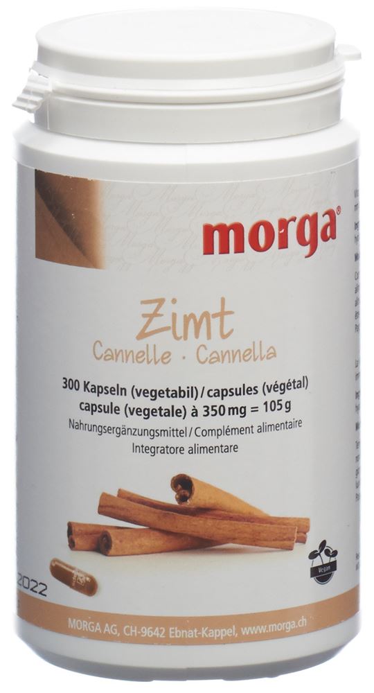 MORGA Zimt Vegicaps Kaps 300 Stk