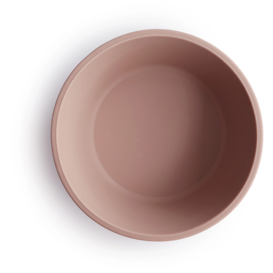 mushie Silikonschüssel mit Saugfuß Blush