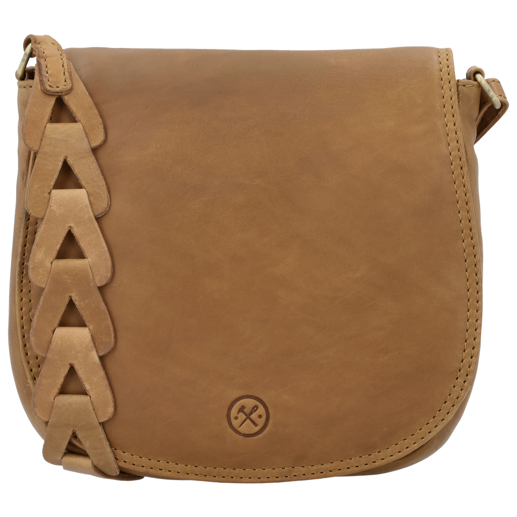 Hide & Stitches Daydreamer Schoudertas Cognac