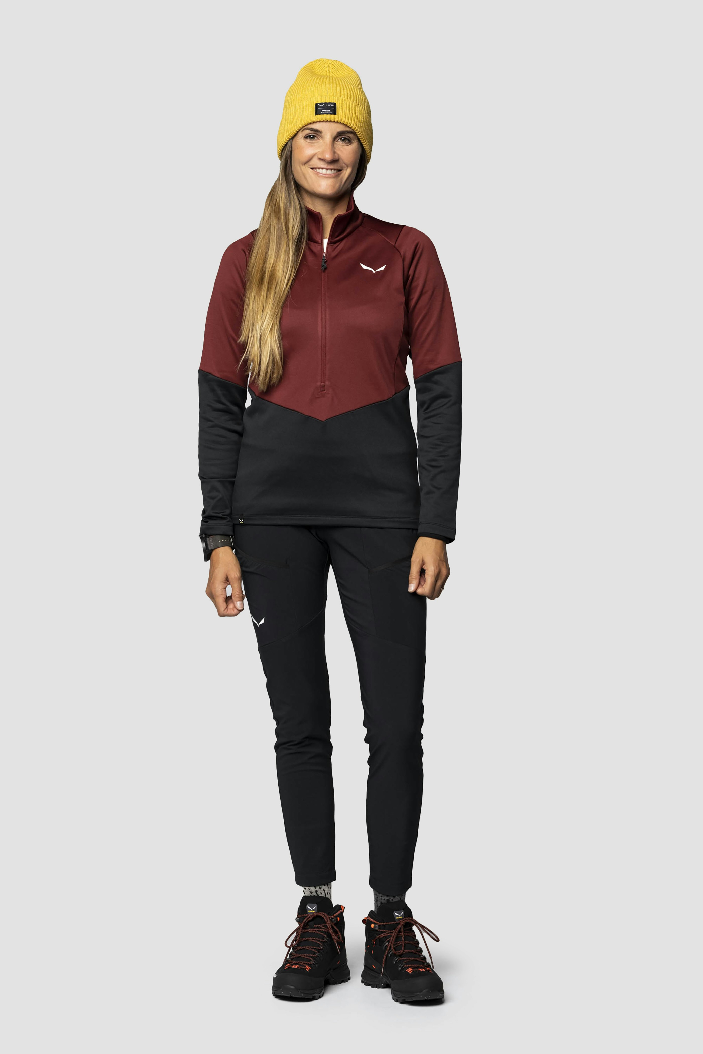 Puez Polarlite Half-Zip Fleece Damen