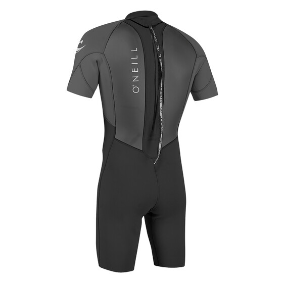 O'Neill Herren Neoprenanzug Reactor-2 2mm Back Zip S/S Spring Black/Graphite SU23
