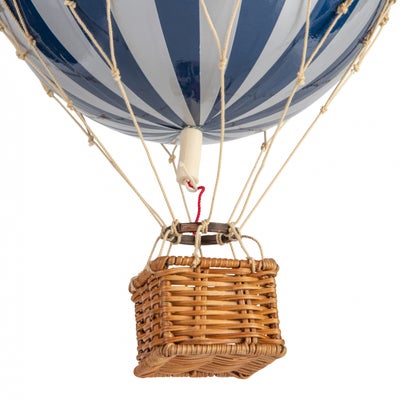 Authentic Models Travels Light Luftballong, Silver Navy