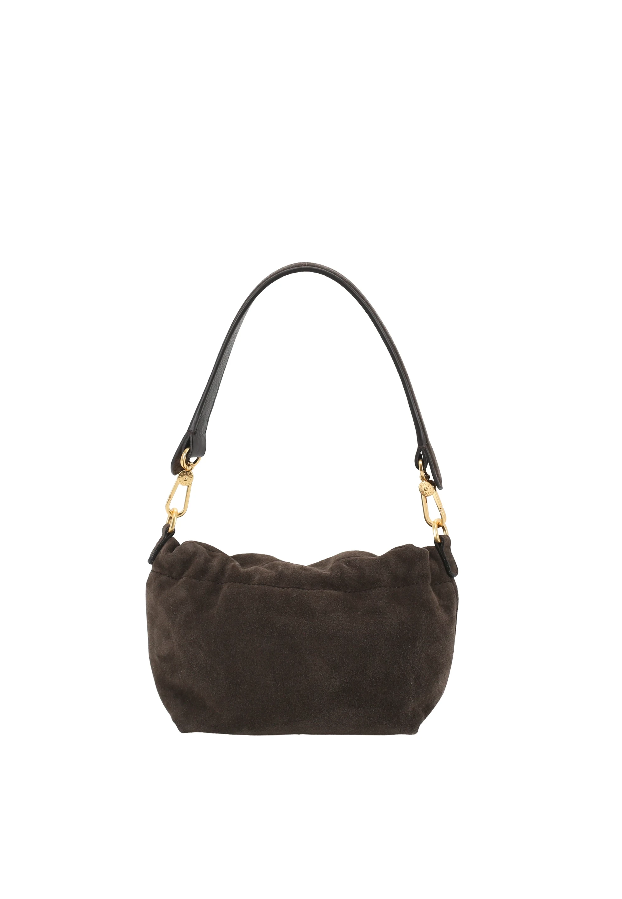 shoulder bag TEMI small Leather Suede Standard