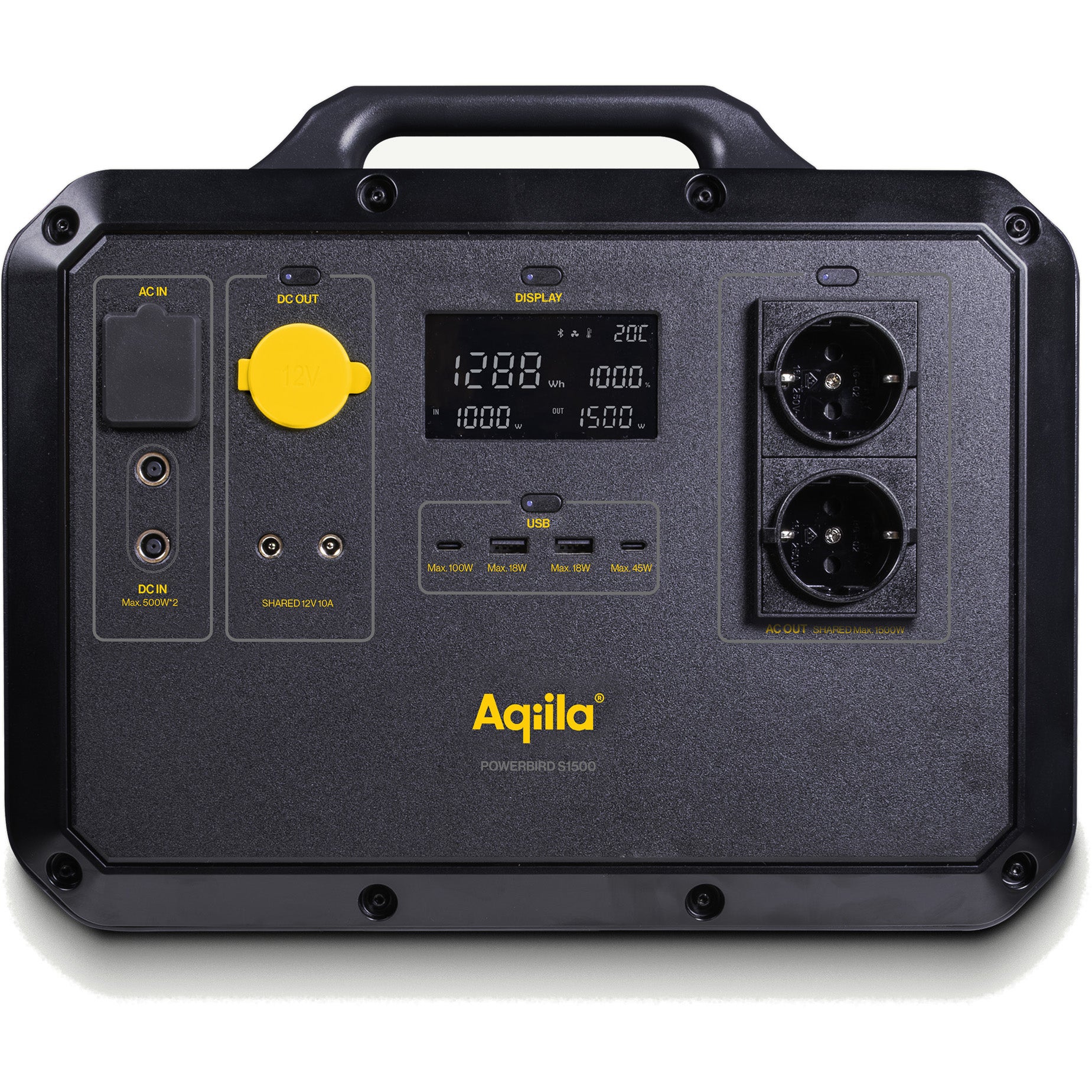 Aqiila Powerbird S1500 Power Station 1500 Watt