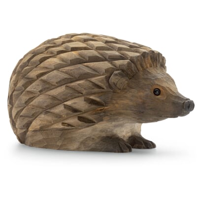 Igel Lindenholz handgeschnitzt