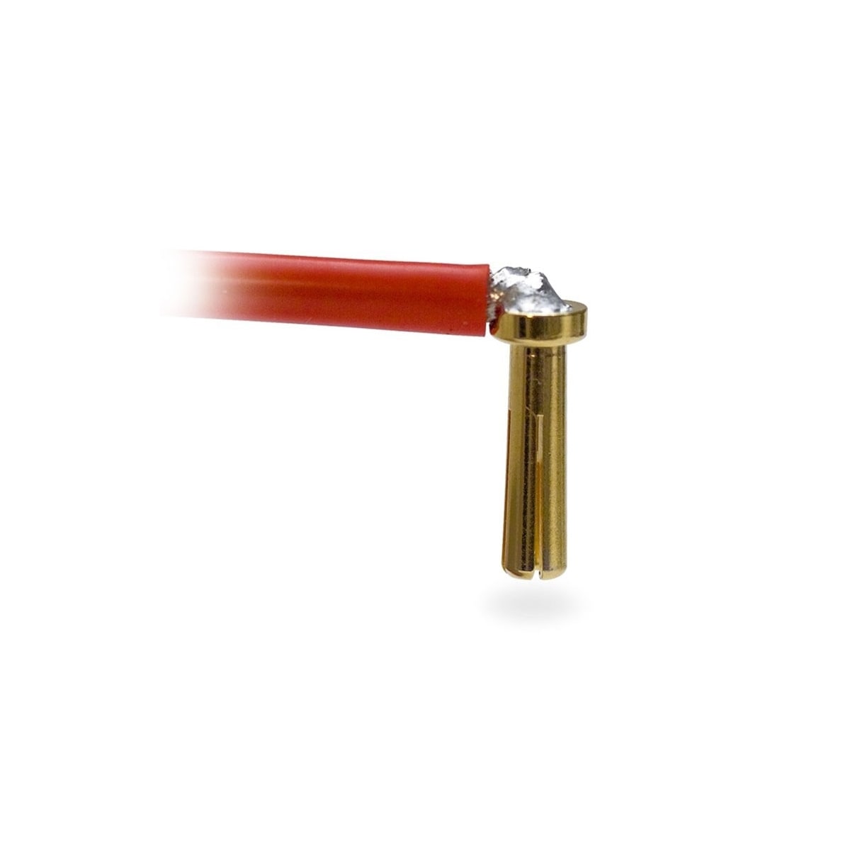 Amass 4.0mm Gullkontakter - 10x Hannkontakter