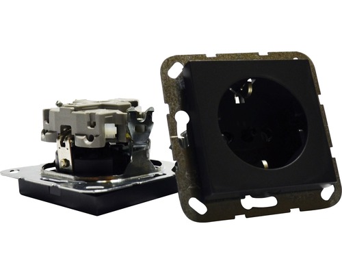 Gira 4188 28 stopcontact E2/Event antraciet