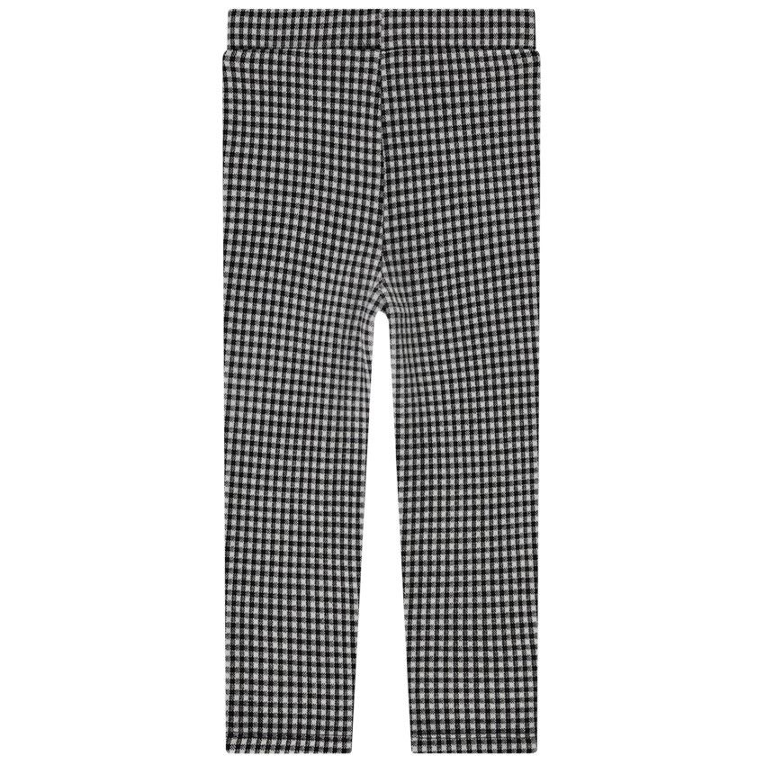 Jegging milano à carreaux pour bébé fille - Noir