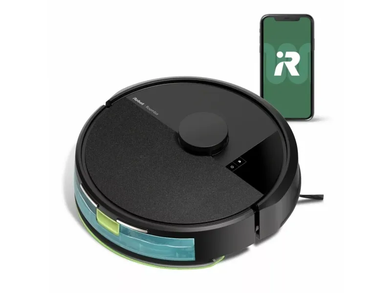 iRobot Roomba 105 Combo Robotstøvsuger med gulvvask - Sort