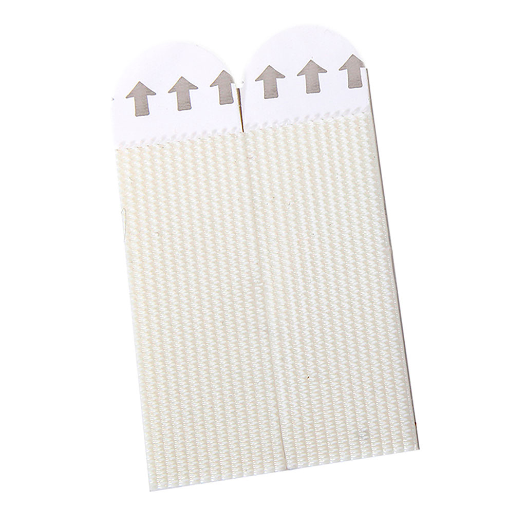 Lot de 8 languettes adhésives de fixation 6.5x5.5x0.2cm