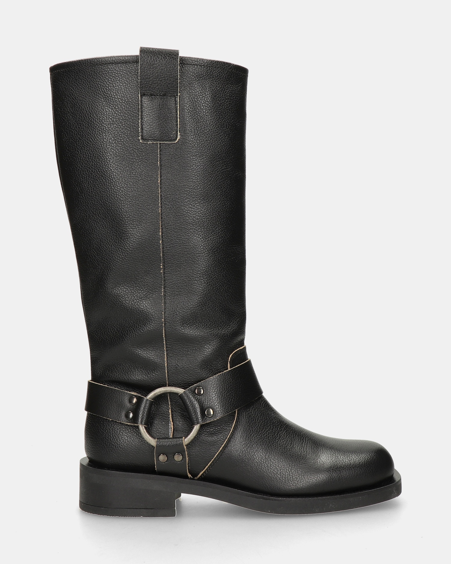 Nelson Bikerboots  - zwart