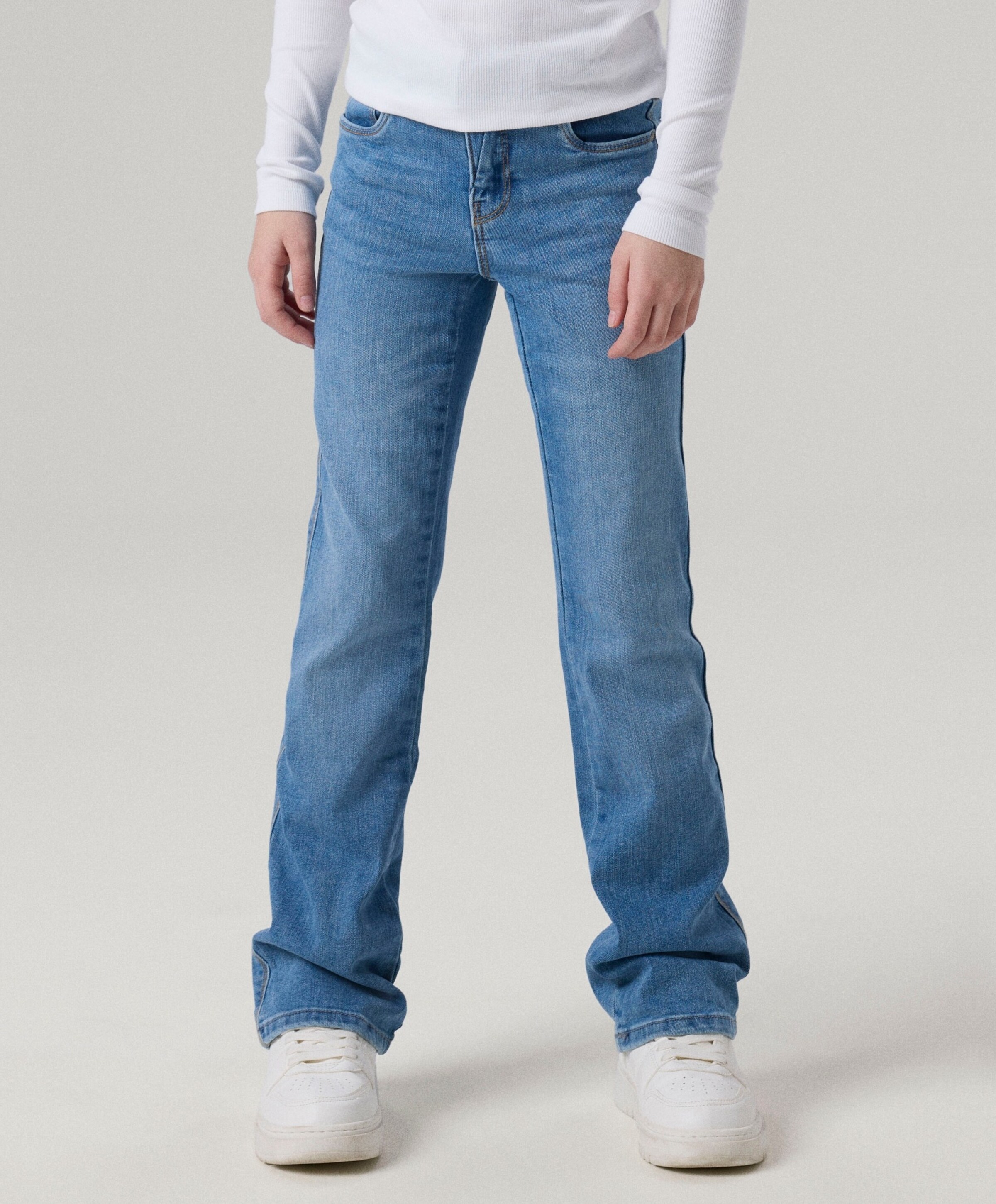 Name it NKFPOLLY SKINNY BOOT 1142-AU jeans blauw