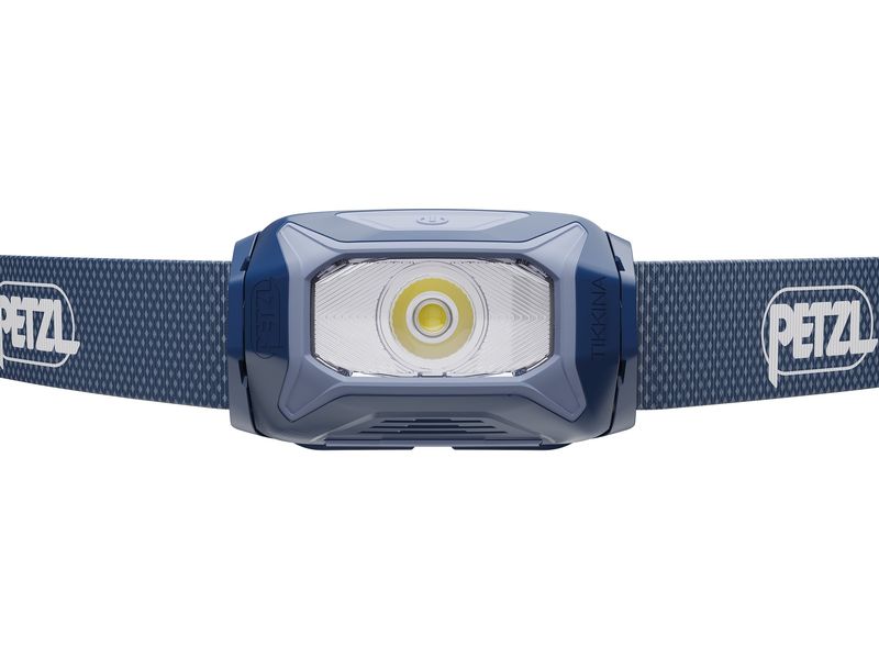 Petzl Stirnlampe Tikkina Blau, 300 lm Einfach zu bedienende Kompakt-Kopflampe