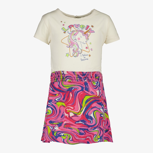 TwoDay meisjes jurk met unicorn print