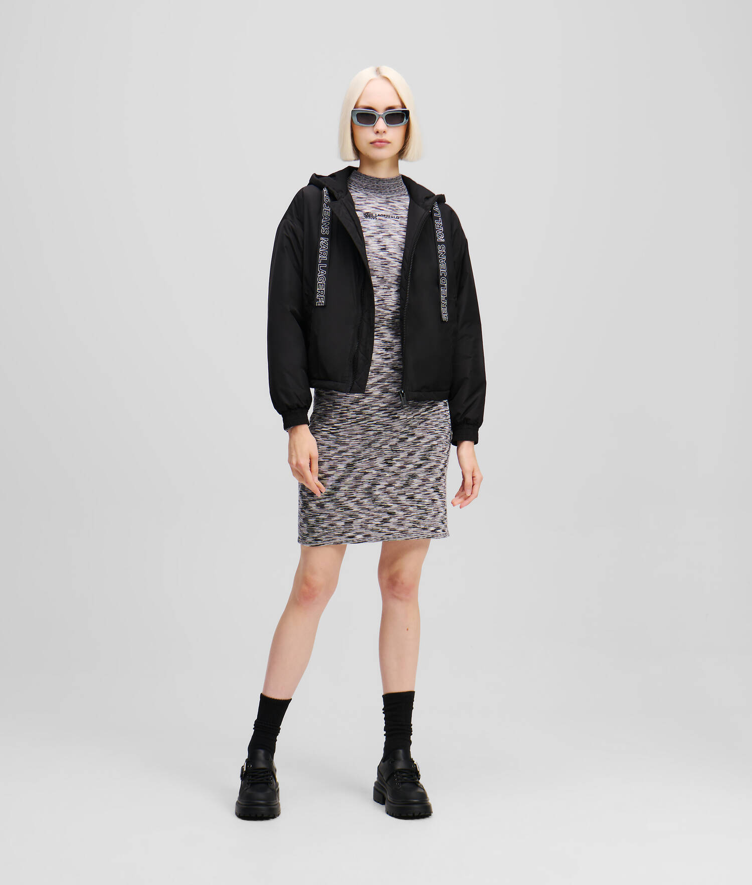 VESTE MATELASSÉE LÉGÈRE - Noir