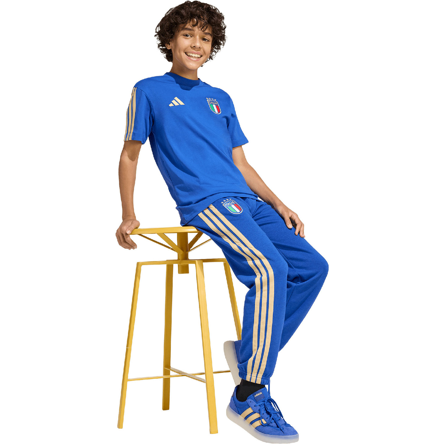 adidas Italië DNA Sweat Pant Kids WK 2026