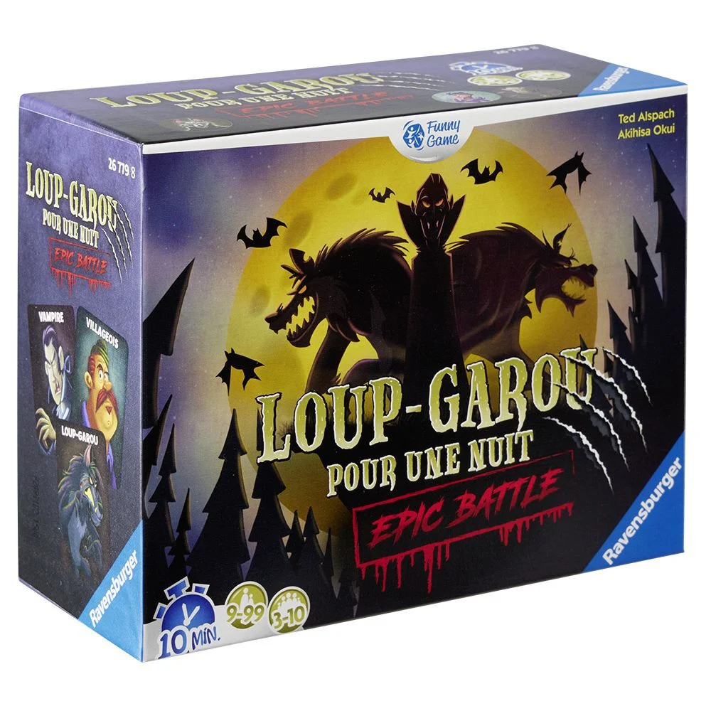 Jeu Loup-garou pour une nuit Epic Battle Ravensburger
