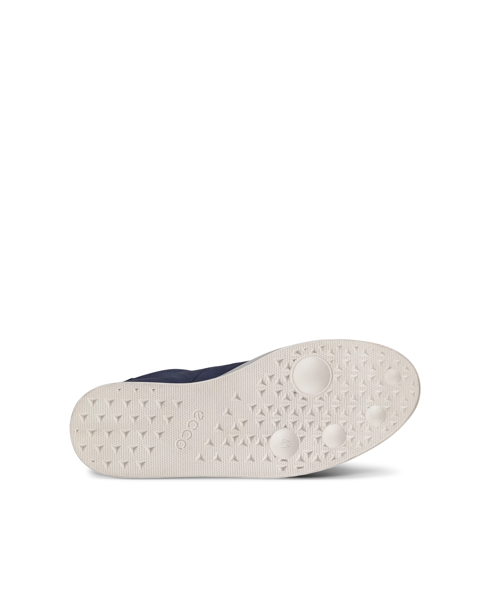 ECCO STREET LITE M Herren Ledersneaker Blau