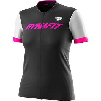 Dynafit Ride Light Full Zip Kurzarmtrikot Black Out / Nimbus Damen