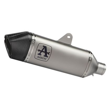 Silencieux Arrow VELOCE EMBOUT CARBONE - Gris