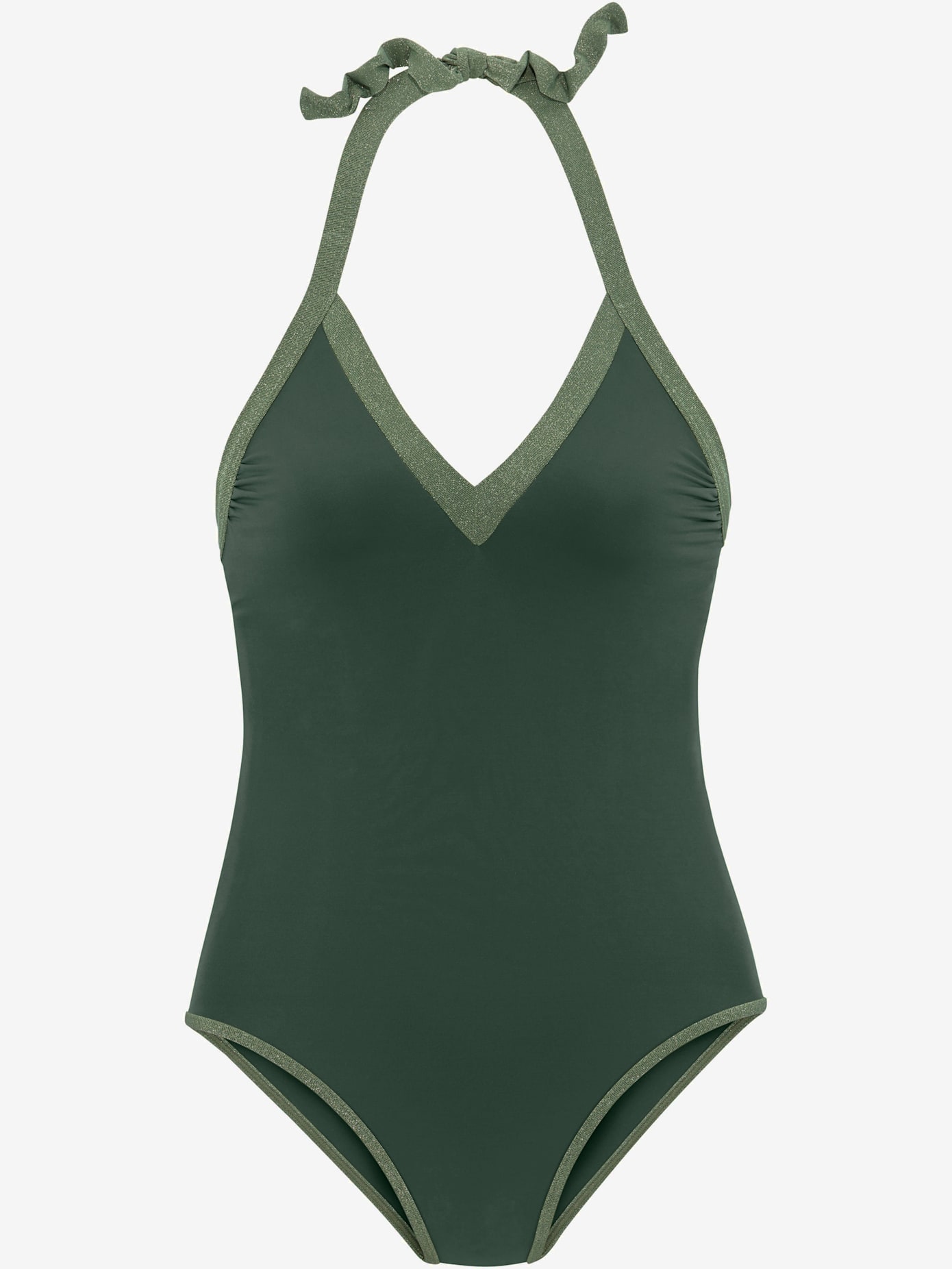 Maillot de bain empiècements brillants